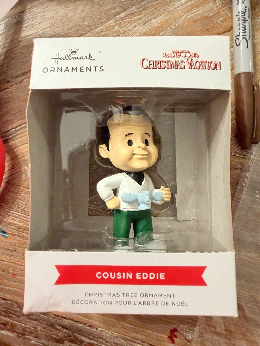 Hallmark National Lampoon’s Christmas Vacation Cousin Eddie Ornament